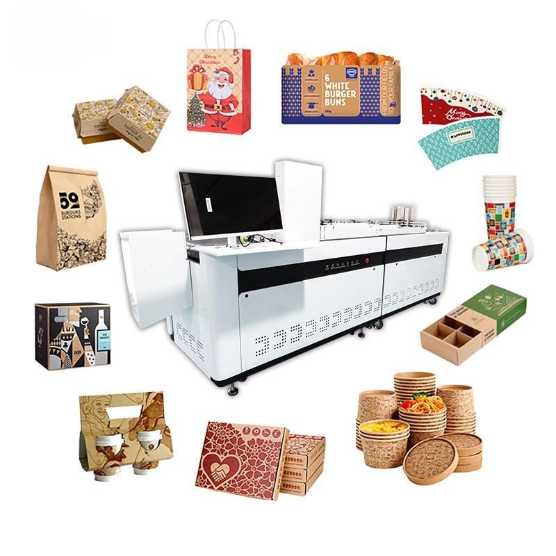 One Pass Digital Corrugated Box Printer