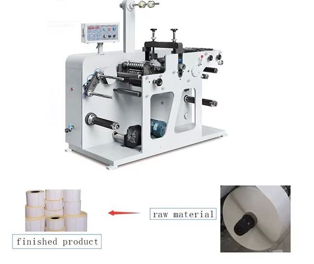 Thermal Label Die Cutter Slitting Machine